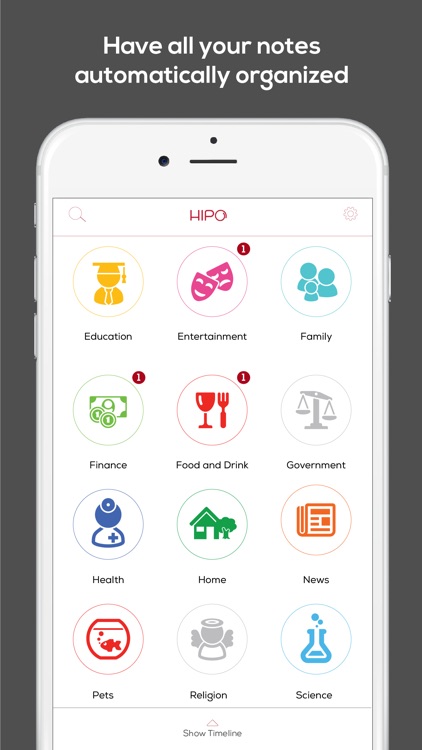 Hipo – Organizes your thoughts instantly as you speak screenshot-3