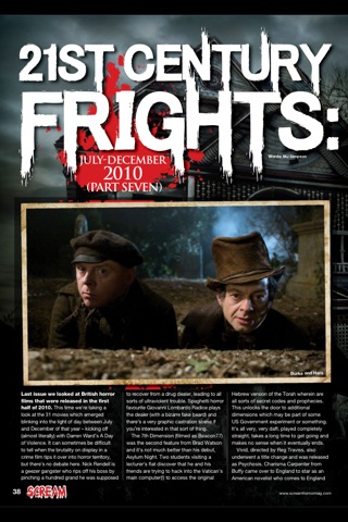SCREAM: The Horror Magazine screenshot 4
