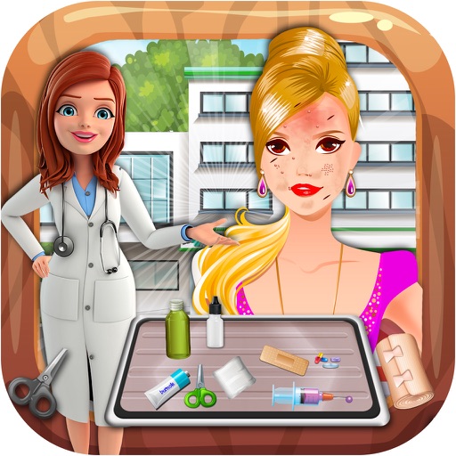 Star Girl Surgery – Skin care & surgeon hospital game for little kids icon