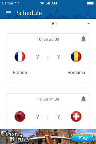 Euro Results Live Soccer screenshot 2