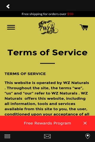WZ Naturals screenshot 4