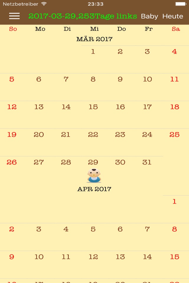 Pregnancy Due Date Quickly Calculator - Pregnant,Baby Tracker,Countdown Birth Calendar screenshot 2
