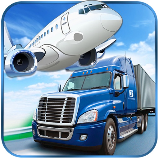 Cargo Truck Driver: Airport Car Transporter- Airplane Simulator 3D icon
