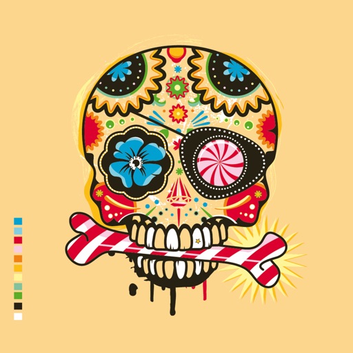 Sugar Skulls Wallpapers HD: Quotes Backgrounds with Art Pictures icon