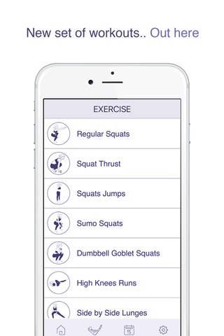 7 Minute Squat Workout ~ A perfect firm butt exercises in 7min screenshot 3