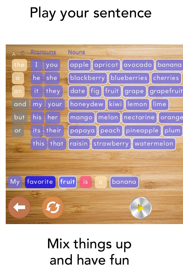 Sentence Constructor: Hear It! screenshot 4