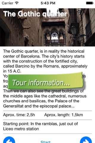 iguide Barcelona Travel Guide screenshot 2