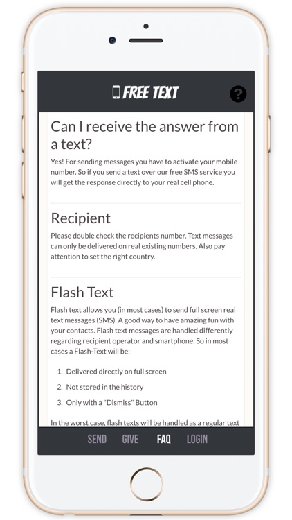 Free Text Message screenshot-3