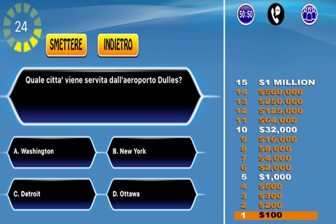 Milionario - gioco a quiz screenshot 2