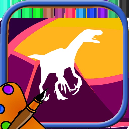 Coloring Page For Kids Game Dino Dan Edition iOS App