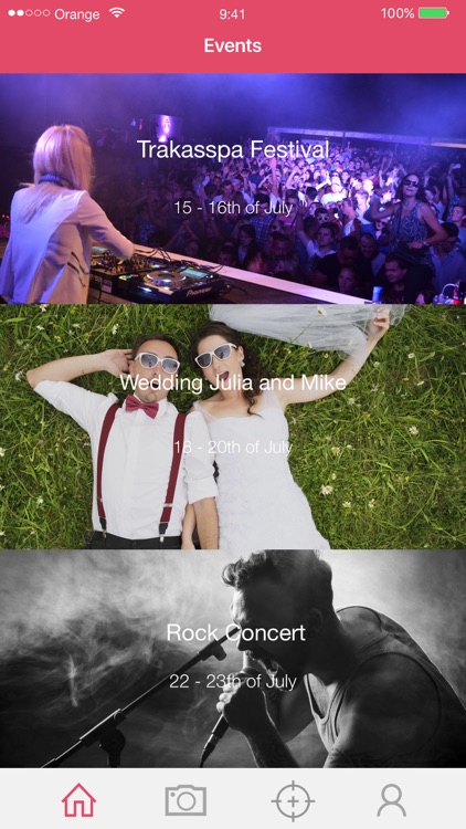 EventEye - Share Picture With People Around You