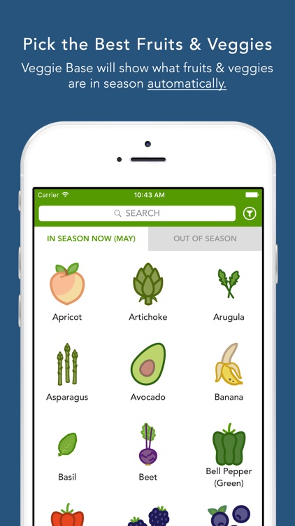 Veggie Base - Pick the Best Fruits and Vegetables