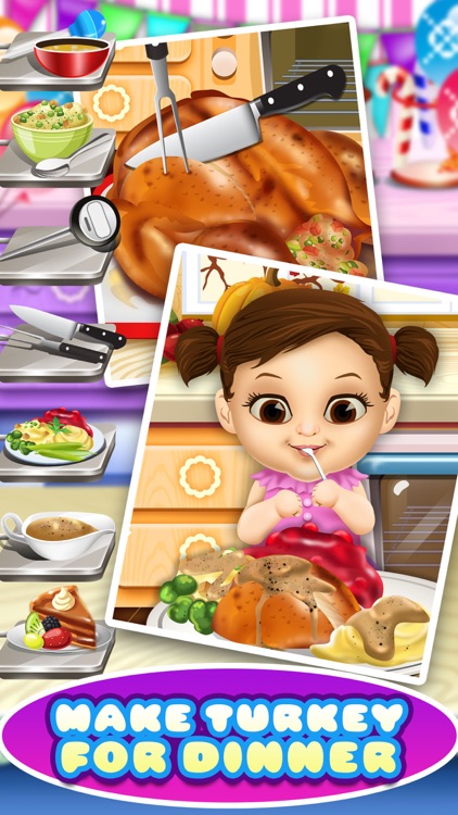 Crazy Food Maker Kitchen Salon - Chef Dessert Simulator & Street Cooking Games for Kids! screenshot-3