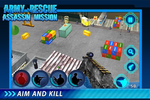 Army Rescue Assassin Mission screenshot 3