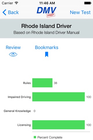 Rhode Island DMV Test Prep screenshot 4