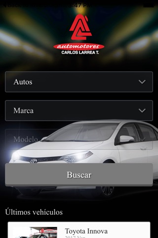 Automotores Carlos Larrea screenshot 2