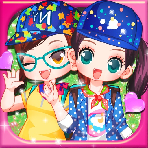 High School Sisters Dressup