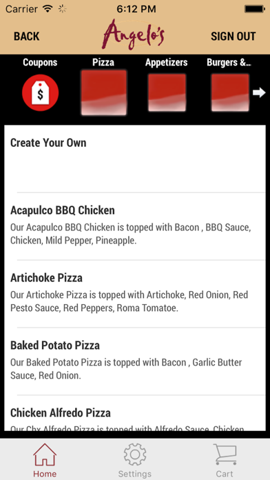 How to cancel & delete Angelo’s Pizza from iphone & ipad 3