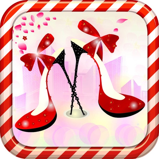 时尚美鞋沙龙 - 设计装饰制作，儿童教育女孩子的小游戏免费 icon
