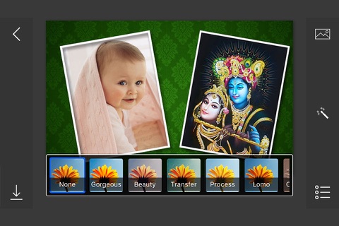 Shree Krishna Photo Frames - make eligant and awesome photo using new photo frames screenshot 3