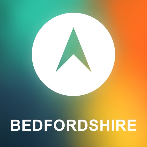 Bedfordshire, UK Offline GPS : Car Navigation icon