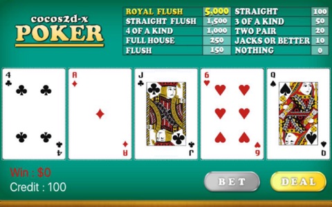 ポーカーゲーム screenshot 2