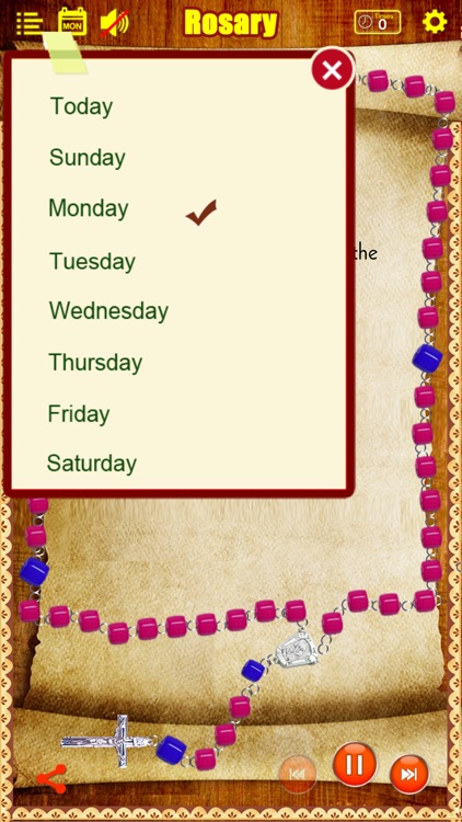 Rosary Deluxe for iPhone/iPad (The Holy Rosary) screenshot-1