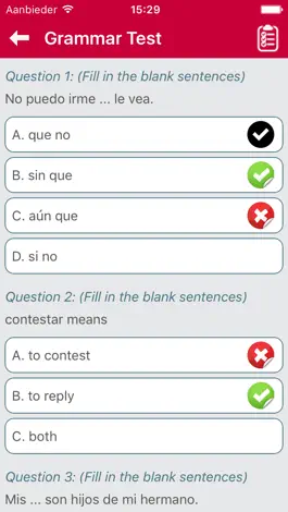 Game screenshot Spanish Grammar - Basic and advanced lessons apk