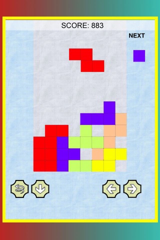 Doodle Blocktris!! - Free screenshot 2