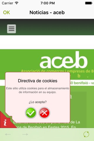 ACEB - Asoc. de Comercios y Empresas de Benifaio screenshot 4