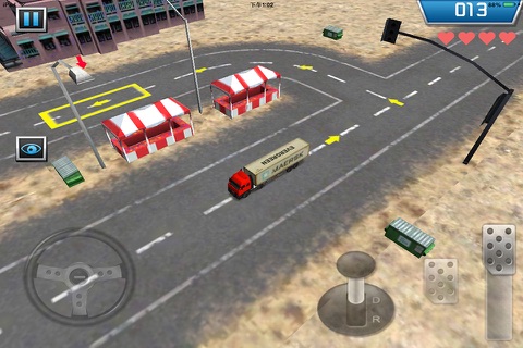 Parking 3D:Truck - Real Parking of Heavy Truck screenshot 4