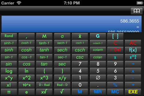 scientific calculator and converter screenshot 3