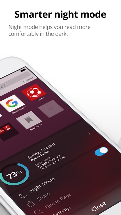 Opera Mini web browser screenshot-4