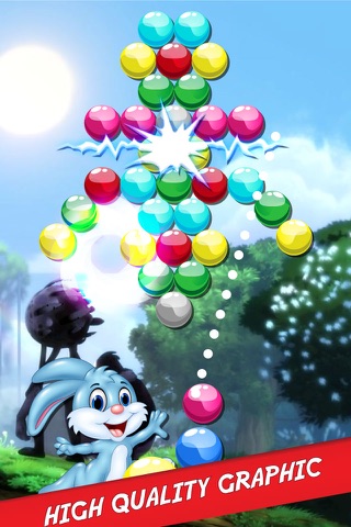 Bubble Shooter Bunny Easter Match 3 Game screenshot 4