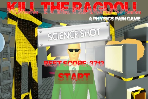 Kill the Ragdoll Science Shot screenshot 3