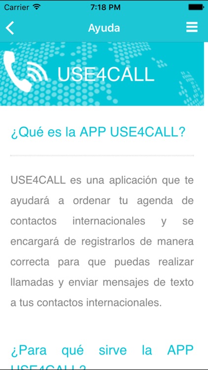 USE4CALL screenshot-3