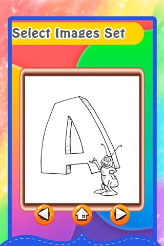 ABC Animals Coloring Pages Alphabet Books For Kids screenshot 2