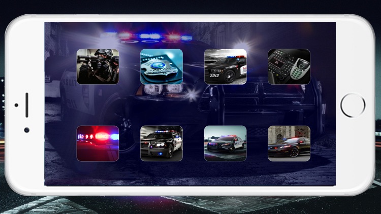 Police Siren Sound ~ The best emergency radio car sounds with reb/blue strobe (FREE)