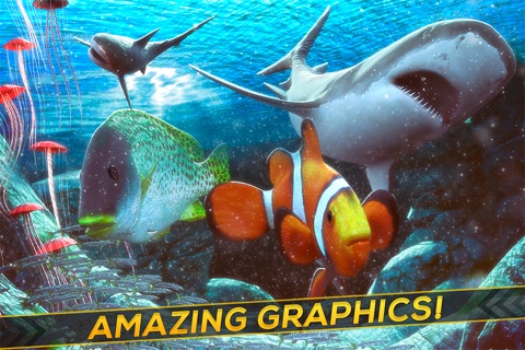 Fun Fish Simulator | 3D Fish Swimming Games For Free screenshot 3