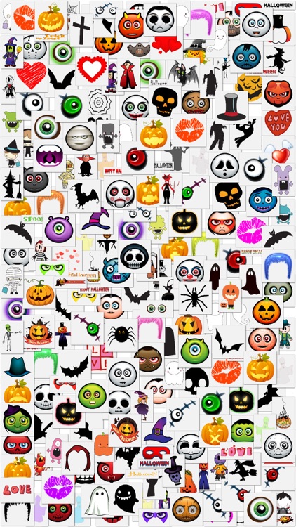 Halloween Photo Frames and Stickers