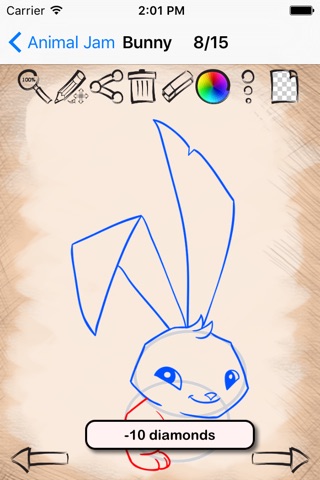 Learn How to Draw For Animal Jam Edition screenshot 3