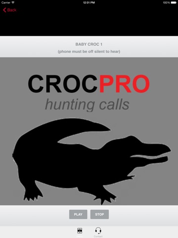 REAL Crocodile Calls & Crocodile Sounds! -- BLUETOOTH COMPATIBLE screenshot 4