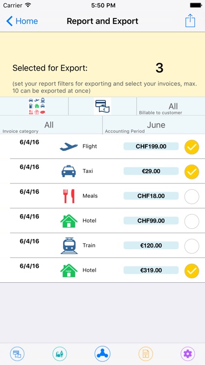 Expense Manager 2 Go screenshot-3