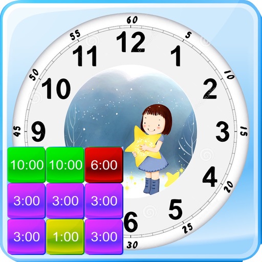 ClockEliminate - A good tool that children and pupil happily learn clock and time iOS App