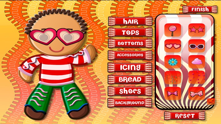 Design Your Own Gingerbread Man - Dressup Game screenshot-4