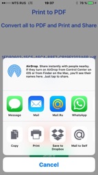 Print & PDF Captura de tela 3