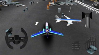 Airplane Flight Pilot Parking Mania Plane on Runway Race Simulatorのおすすめ画像1