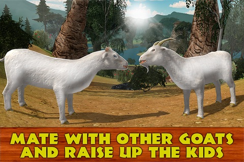 Wild Goat Survival Simulator 3D Full screenshot 2