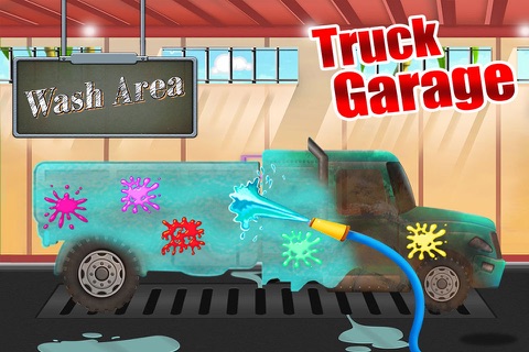 Truck Garage - Mechanic Simulator Games Parking, Salon & Spa for Kids Free screenshot 2
