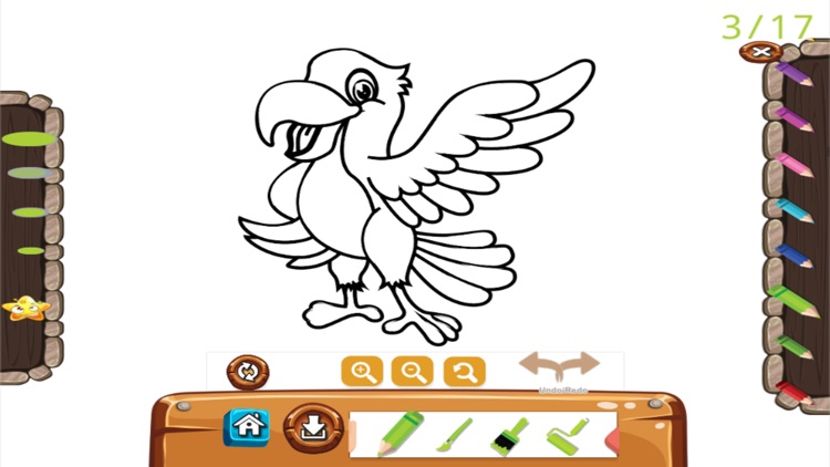 Animal Coloring Book Zoo for Kids and Preschool Toddler Games for Free